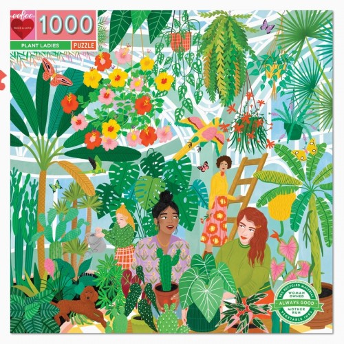 Puzzle 1000 p, Plant ladies (Eeboo)