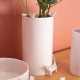 Vase en porcelaine, Oiseaux et chat (Räder)