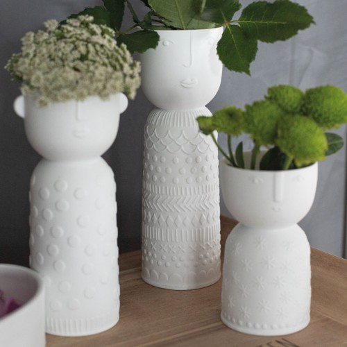 Vase soliflore en porcelaine Lucia (Räder)