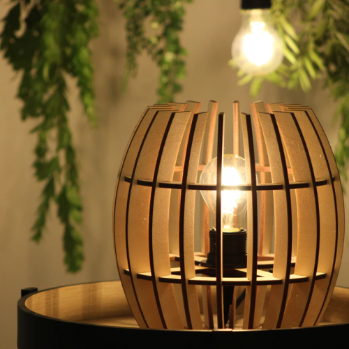 Lampe en bois, Ovale (My Wood)