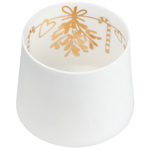 Porcelain tealight, Shade of mistleloe (Räder)