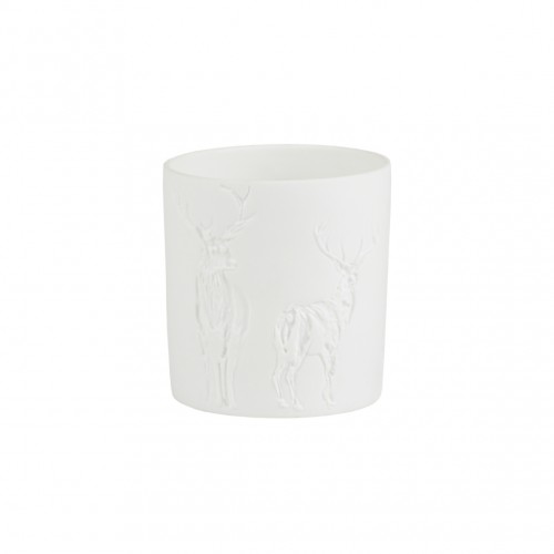 Porcelain tealight, Deer (Räder)