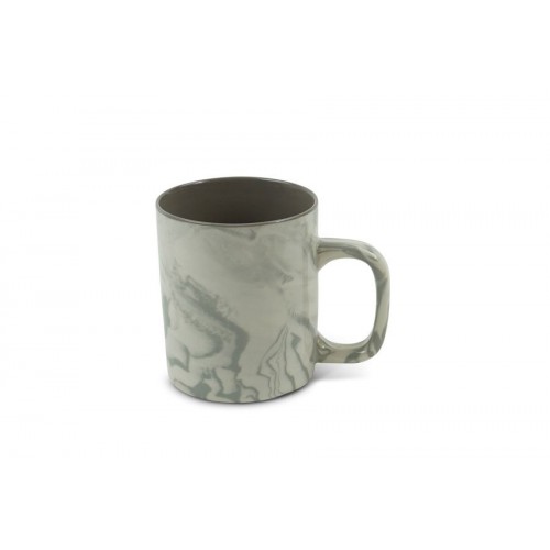 Stoneware mug Cyl, grey (Kinta)