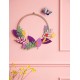 Flower wreath, butterfly (Studio ROOF)