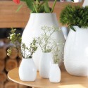 Set de 3 petits vases en porcelaine, Formes libres (Räder)