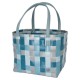 Shopper bag Color block, blue mixed (Handed By)