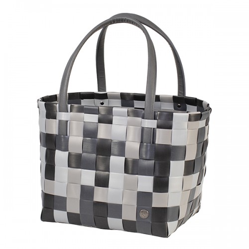 Panier shopper Color block mix Gris foncé (Handed By)