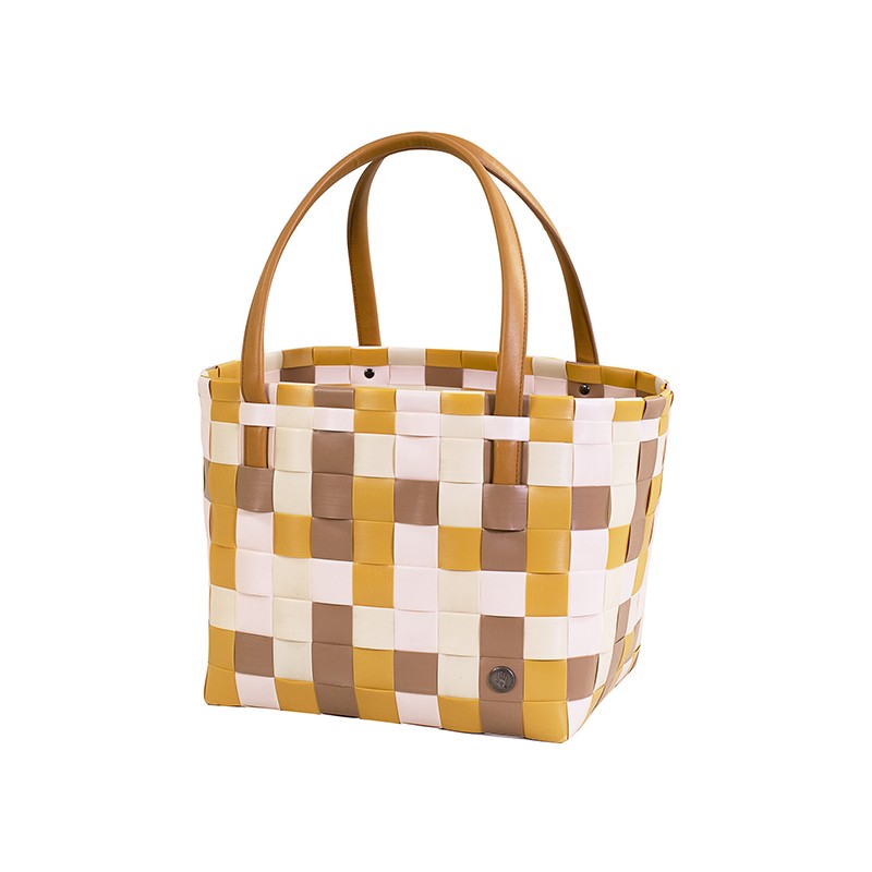 Panier Color block mix miel (Handed By)