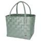 Shopping bag Paris, sage green (Handed By)