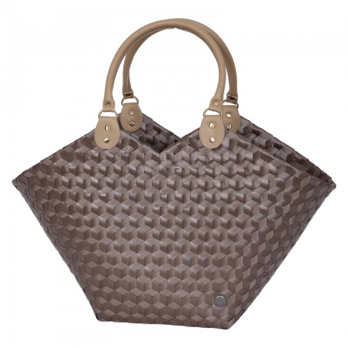 Basket Big Sweetheart brown taupe (Handed By)
