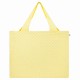 Vintage shopping bag, vichy citrus yellow (La Carafe)