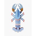 Wall totem, Lavender Lobster (Studio ROOF)