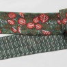 Silk headband Palawan kaki (Les Belles Vagabondes)