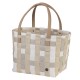 Panier shopper Color block mix beige (Handed By)