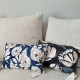 Housse de coussin en velours Tulipes (Oiseaux Muses)