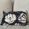 Housse de coussin en velours Tulipes (Oiseaux Muses)