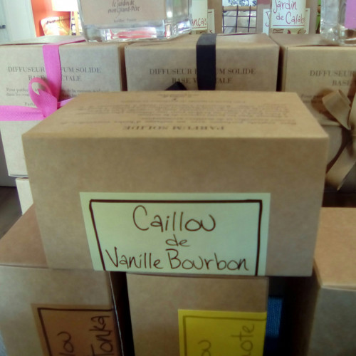 Boîte de cailloux à fondre Vanille Bourbon (Le Jardin de mon Grand-Père)