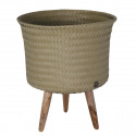 Basket for plant up mid, light khaki green (Handed By)