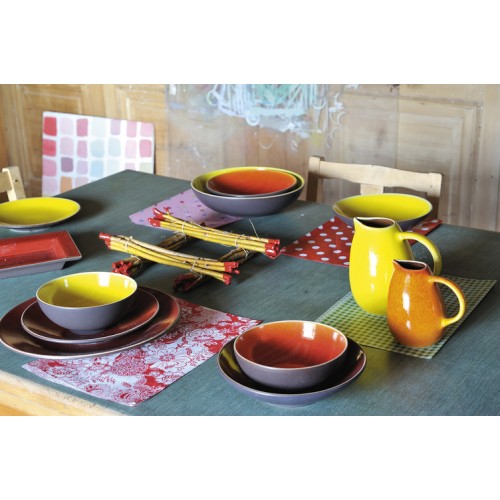 Pichet Tourron, Jaune 1 litre (Jars Céramistes)