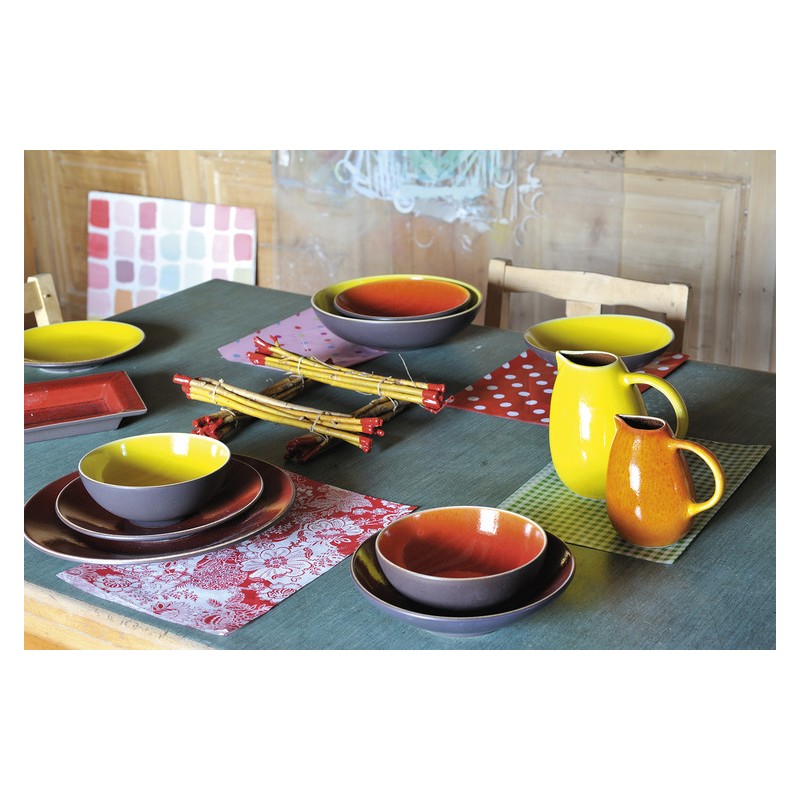 Pichet Tourron, Pourpre 1 litre (Jars Céramistes)