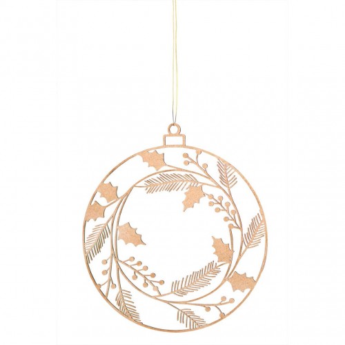 Wooden ornament, Winter wreath (Räder)