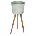 Basket for plant Up hign, light greyish green (Handed By)
