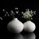 Petit vase rond perles, Design 4 (Räder)