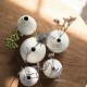 Petit vase rond perles, Design 5 (Räder)