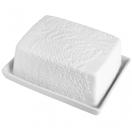 White porcelain butter dish (Räder)