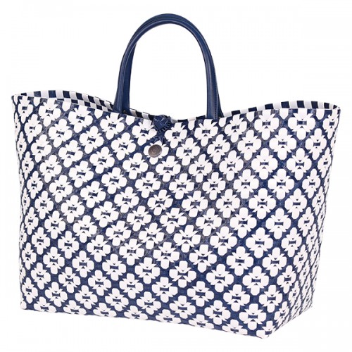 Shopper bag Motif navy blue (Handed By)