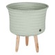 Basket for plant up mid, greyish green (Handed By)