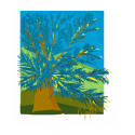Affiche L'Arbre aux reflets jaunes (Bénédicte Jaffart)