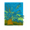 Affiche L'arbre aux reflets jaunes (Bénédicte Jaffart)