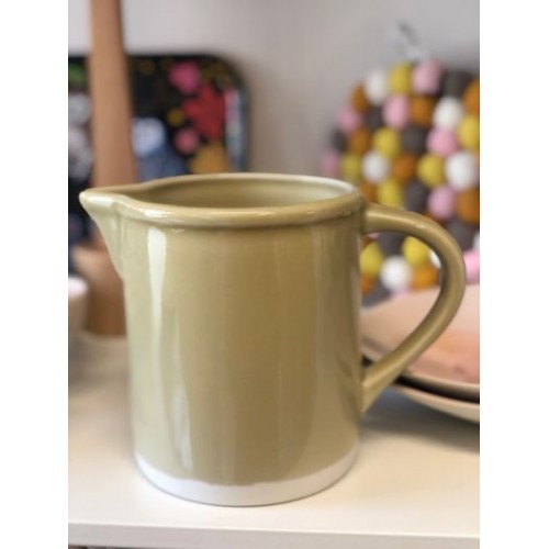 Pitcher 75cl Cantine green clay ( Jars)