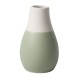 Set of 4 mini vases porcelain, greyish green (Räder)
