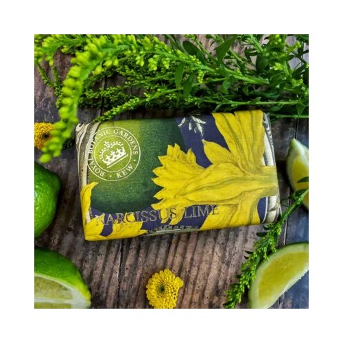 Finest soap Narcissus lime (The English soap Company)