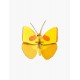 Wall decoration Yellow butterfly (Studio ROOF)