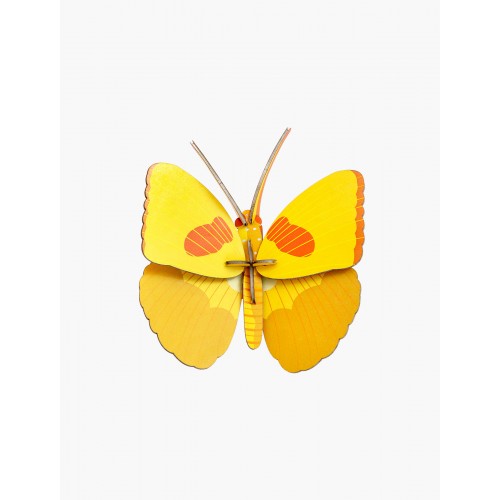 Wall decoration Yellow butterfly (Studio ROOF)