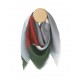 Rome scarf alpaca & silk greenish grey (Elvang Denmark)