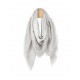 Milan scarf alpaca & silk pale grey (Elvang Denmark)