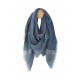Milan scarf alpaca & silk blue (Elvang Denmark)