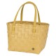 Shopper bag Color match, mustard yellow (Handed By)