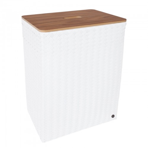 Laundry basket Grand superb 60, white (Handed by)