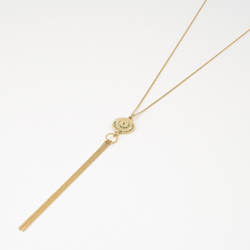 Necklace with wax fabric Sandaga (Viadoli)