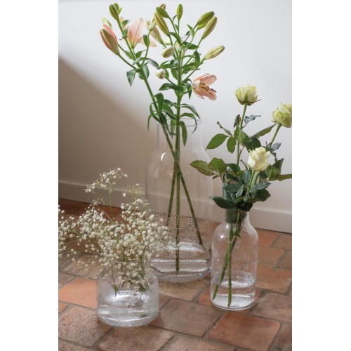Vase en verre Fleurs Anémone (Räder)