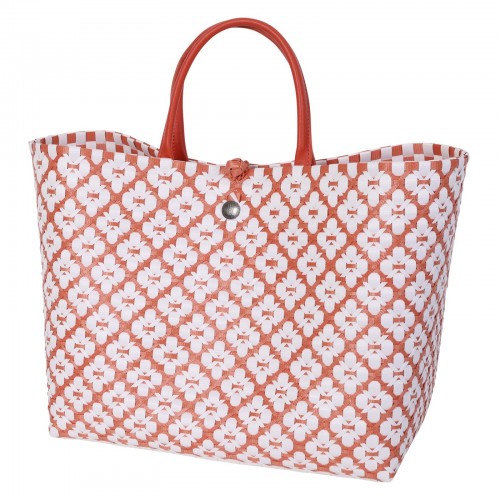 Shopper bag Motif red tomette (Handed By)