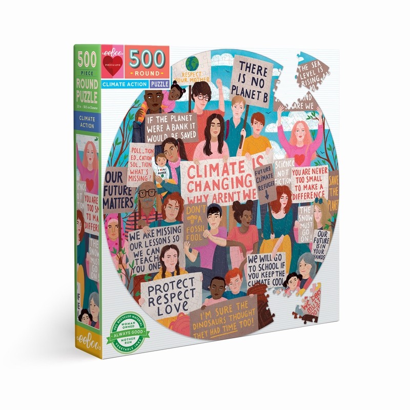 Puzzle 500 p, Climate action (Eeboo)